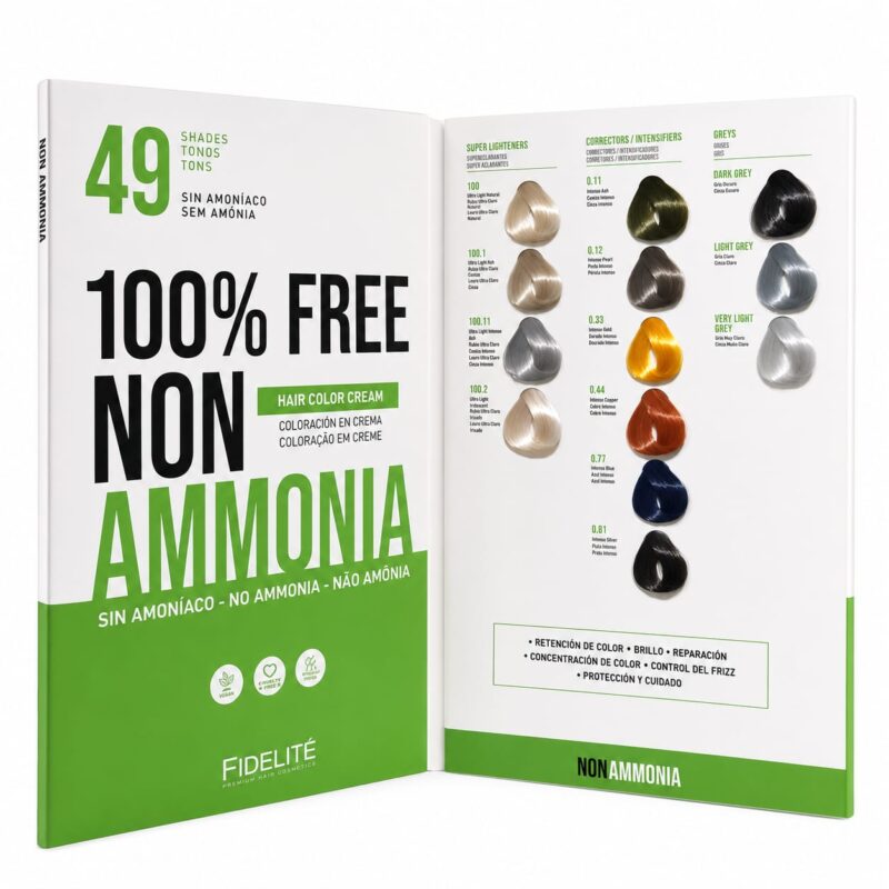 Carta Colores Non Ammonia.