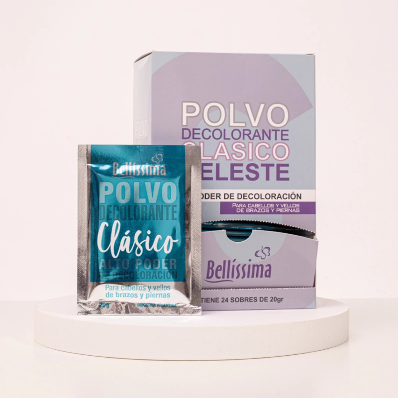 Polvo Decolorante Clásico Celeste