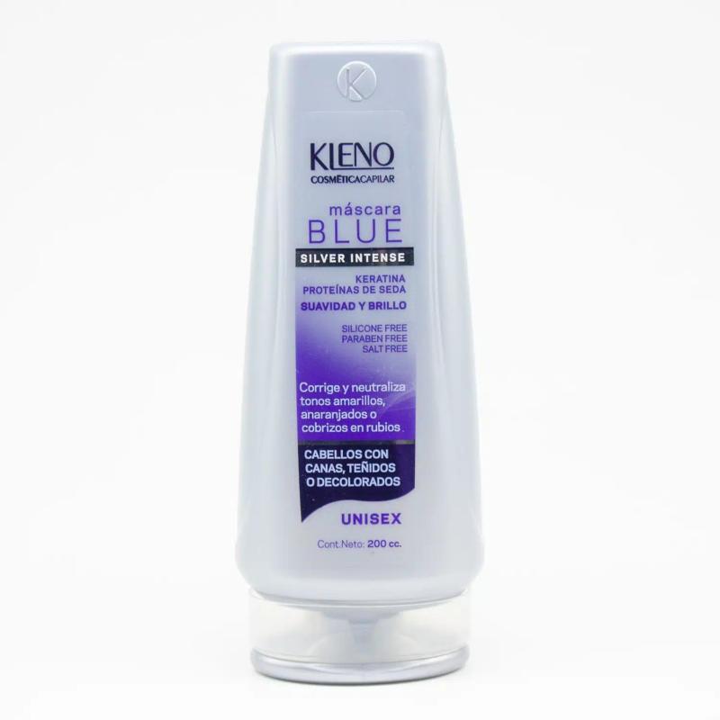 Máscara Blue Silver